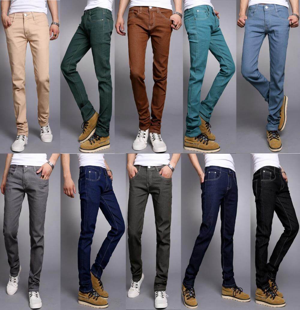 Stretchy Skinny Jeans for Men