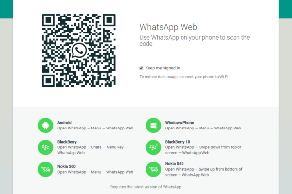 WhatsApp Web Escáner