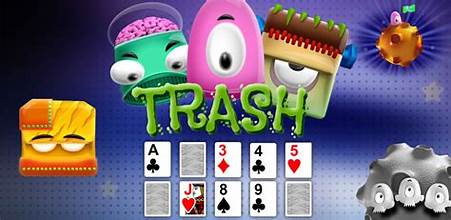 trash card game online