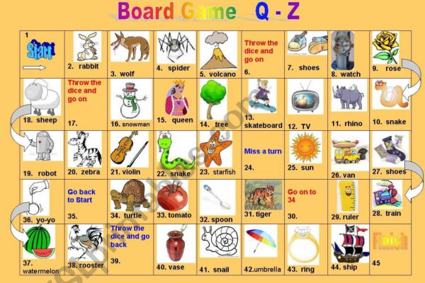 game in which q and z