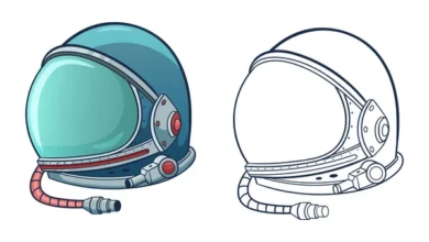 Clip Art:0spcuba5nau= Astronaut Helmet