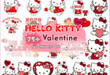 Clip Art:44-Xby_Nbji= Hello Kitty Valentine