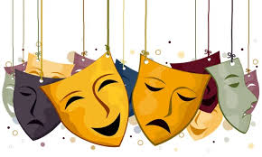 Clip Art:9_G7j57fufu= Drama Masks