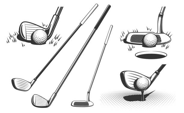 Clip Art:8jgoazno7ta= Golf Clubs